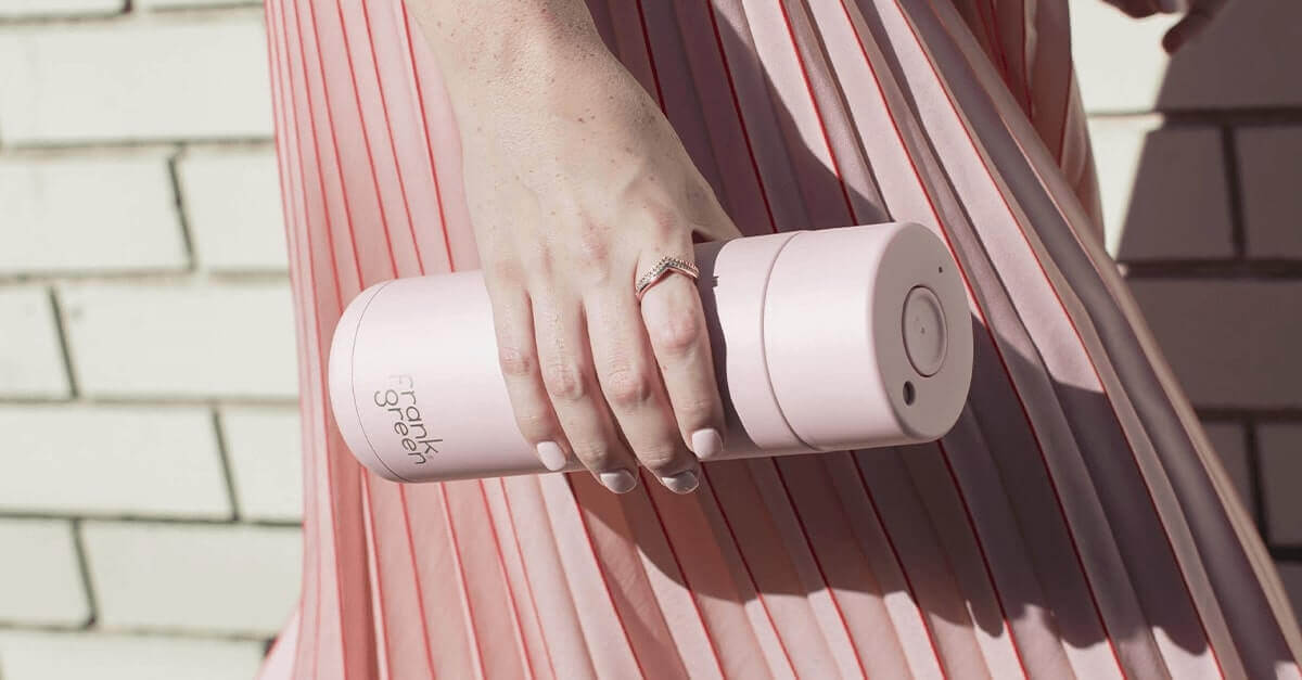 Frank Green Ceramic with Push Button lid Kofio.co