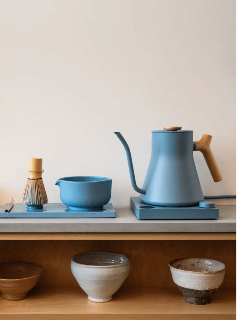 Fellow kettle for matcha