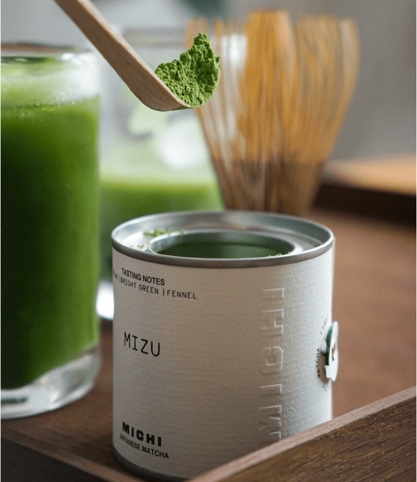 Matcha powder from Japan