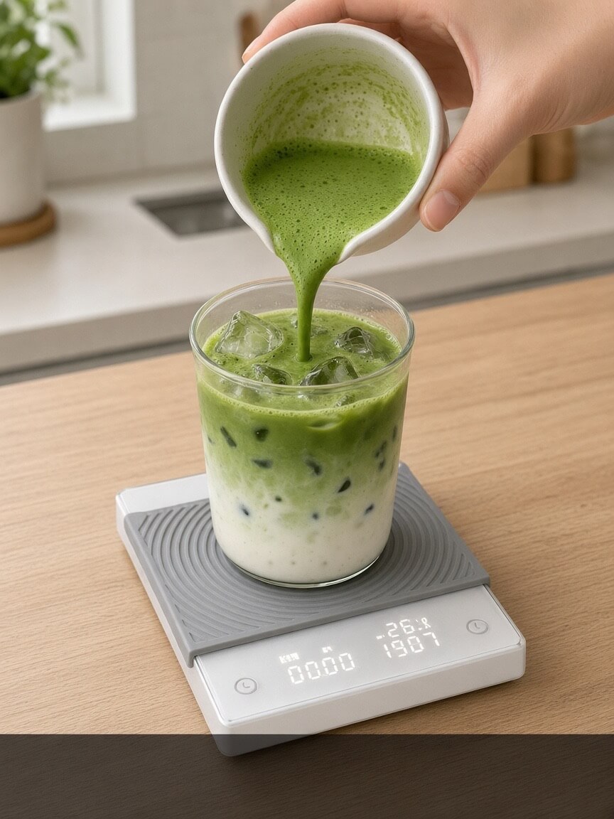 Scale for matcha