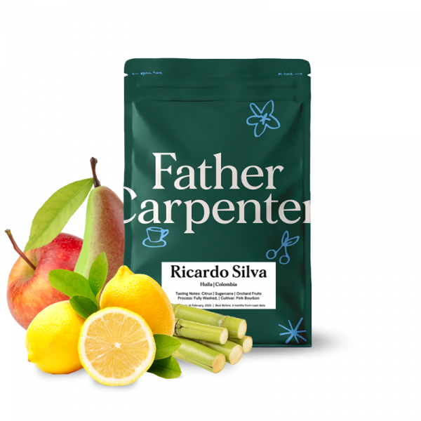 Specialty coffee Father Carpenter Colombia RICARDO SILVA