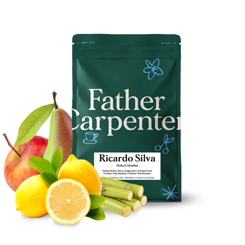 Specialty coffee Father Carpenter Colombia RICARDO SILVA