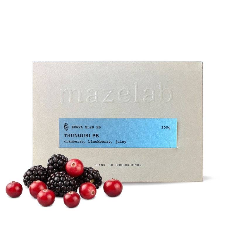 Specialty coffee Mazelab Kenya THUNGURI PB