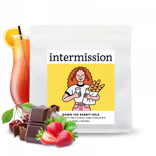 Specialty coffee Intermission Coffee Colombia DOWN THE RABBIT HOLE