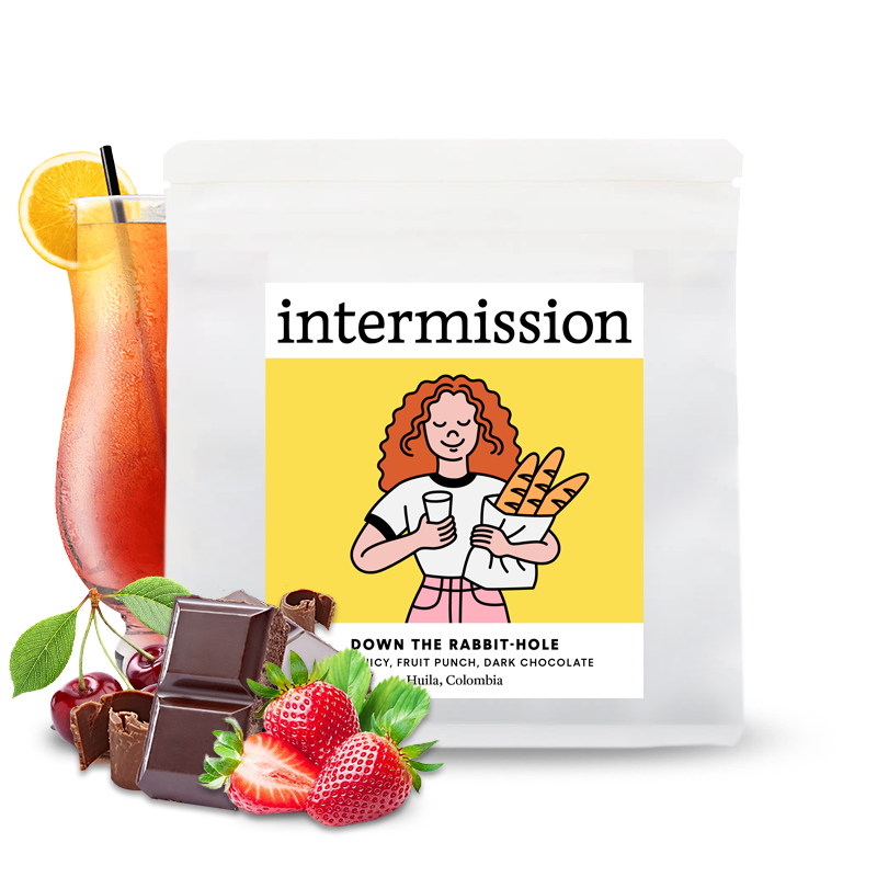 Specialty coffee Intermission Coffee Colombia DOWN THE RABBIT HOLE