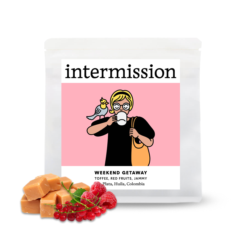 Specialty coffee Intermission Coffee Colombia WEEKEND GETAWAY