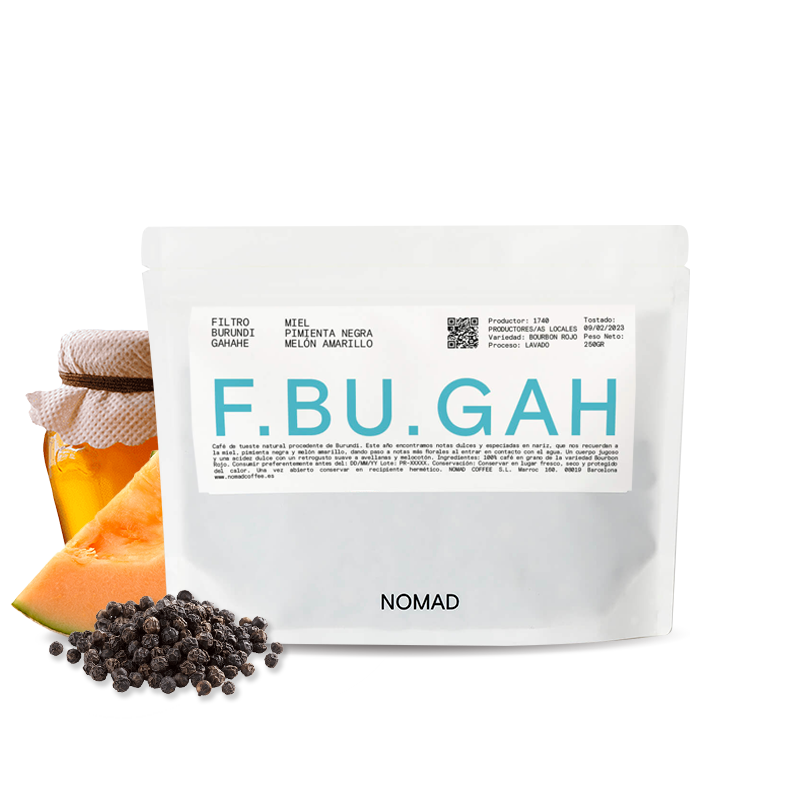 Specialty coffee Nomad Coffee Burundi GAHAHE (F.BU.GAH) - 2023