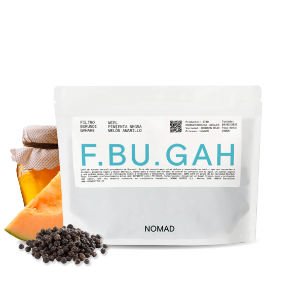 Specialty coffee Nomad Coffee Burundi GAHAHE (F.BU.GAH) - 2023