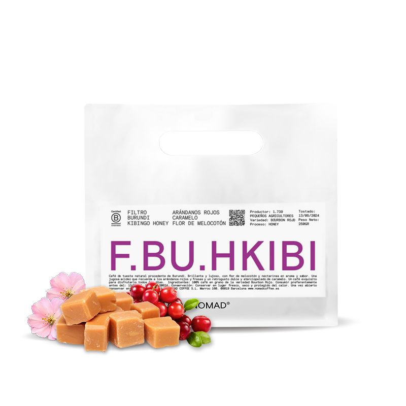 Specialty coffee Nomad Coffee Burundi KIBINGO HONEY (F.BU.HKIBI)