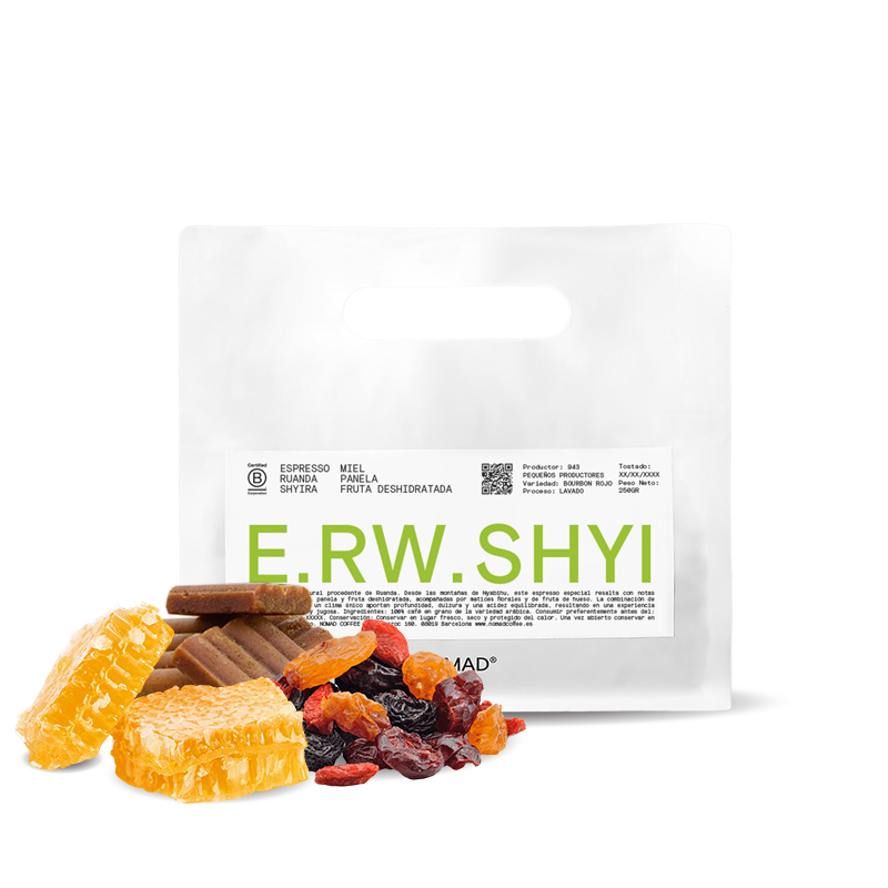 Specialty coffee Nomad Coffee Rwanda SHYIRA (E.RW.SHYI)