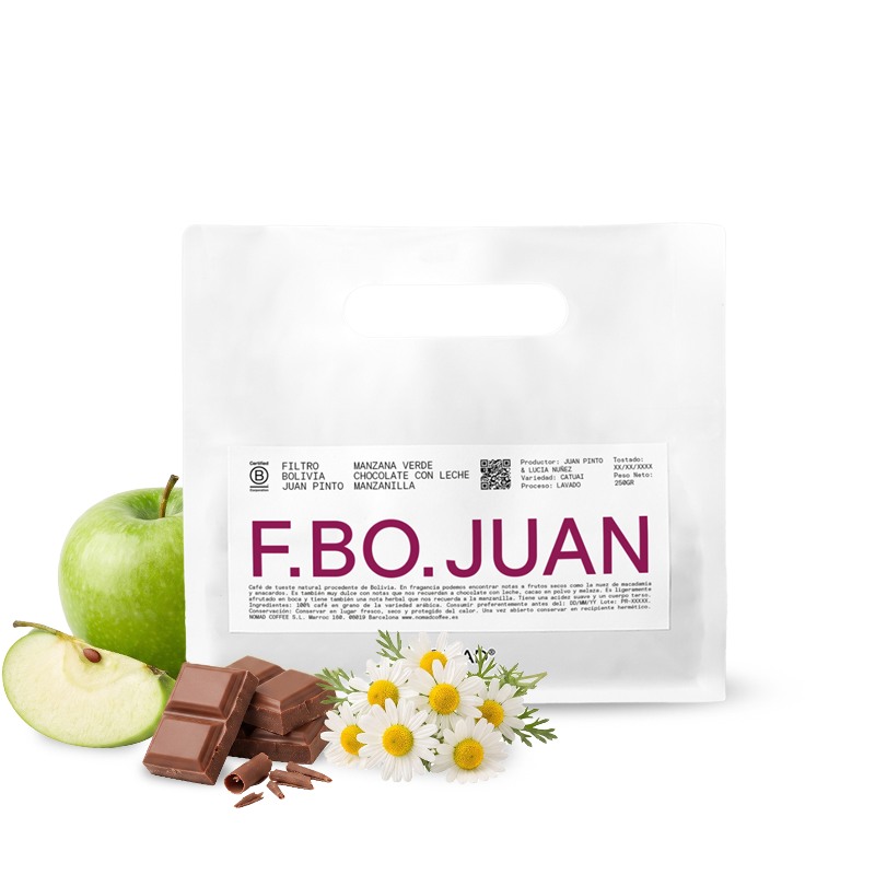 Specialty coffee Nomad Coffee Bolivia JUAN PINTO (F.BO.JUAN)