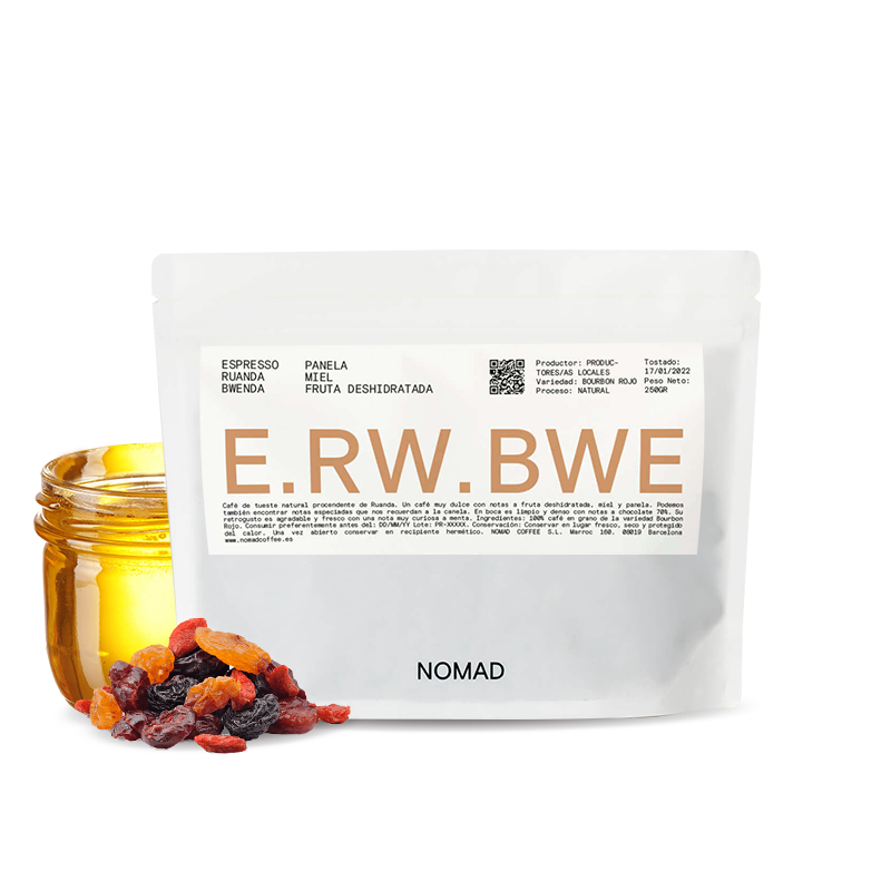 Specialty coffee Nomad Coffee Rwanda BWENDA (E. RW. BWE)