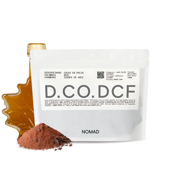 Specialty coffee Nomad Coffee Colombia CHAMBAKÚ (D.CO.CHA) - decaffeinated