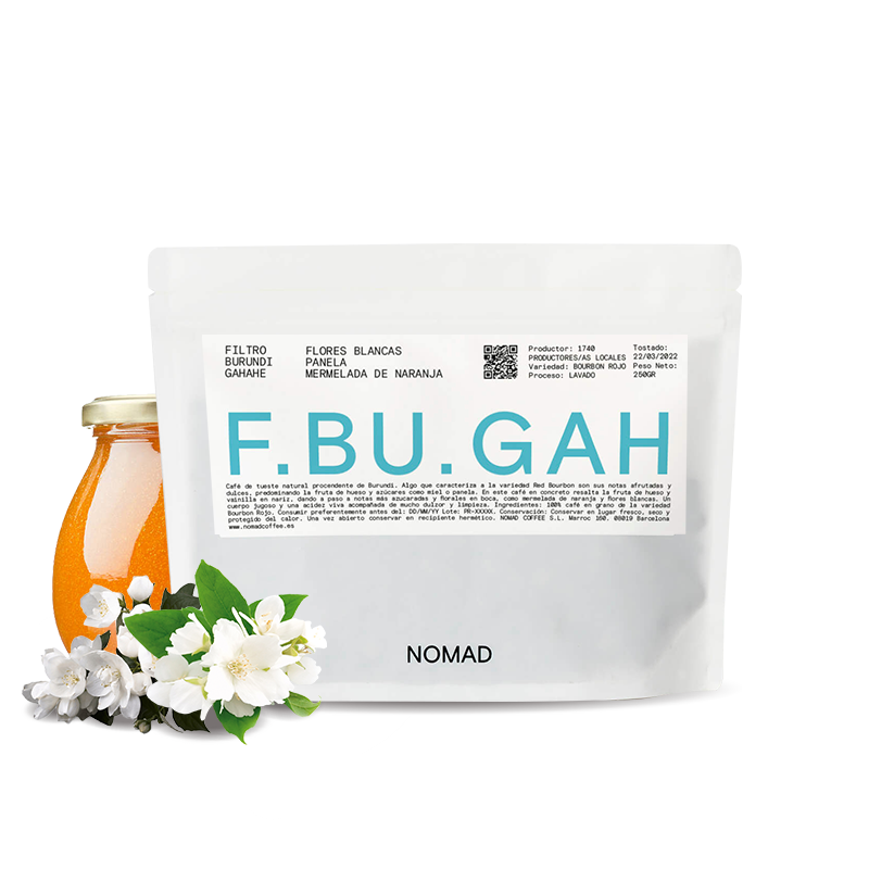 Specialty coffee Nomad Coffee Burundi GAHAHE (F.BU.GAH) - 2022