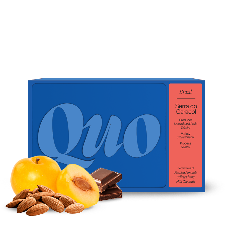 Specialty coffee Quo Coffee Brazil SERRA DO CARACOL- Transported by sail