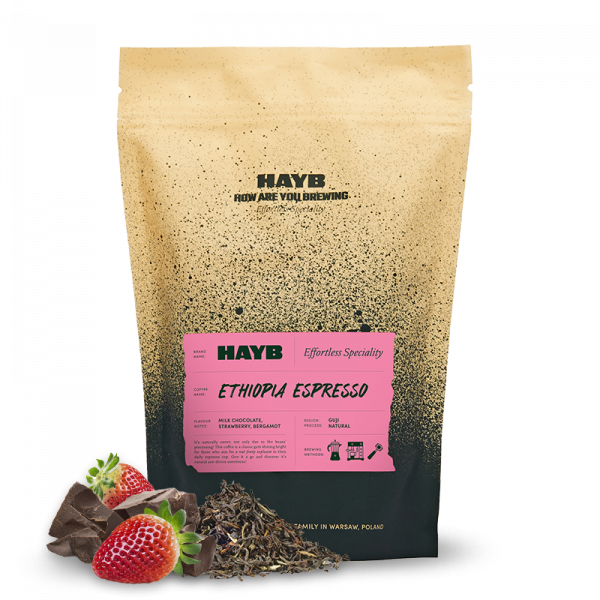 Specialty coffee HAYB Speciality Coffee Ethiopia GUJI ESPRESSO