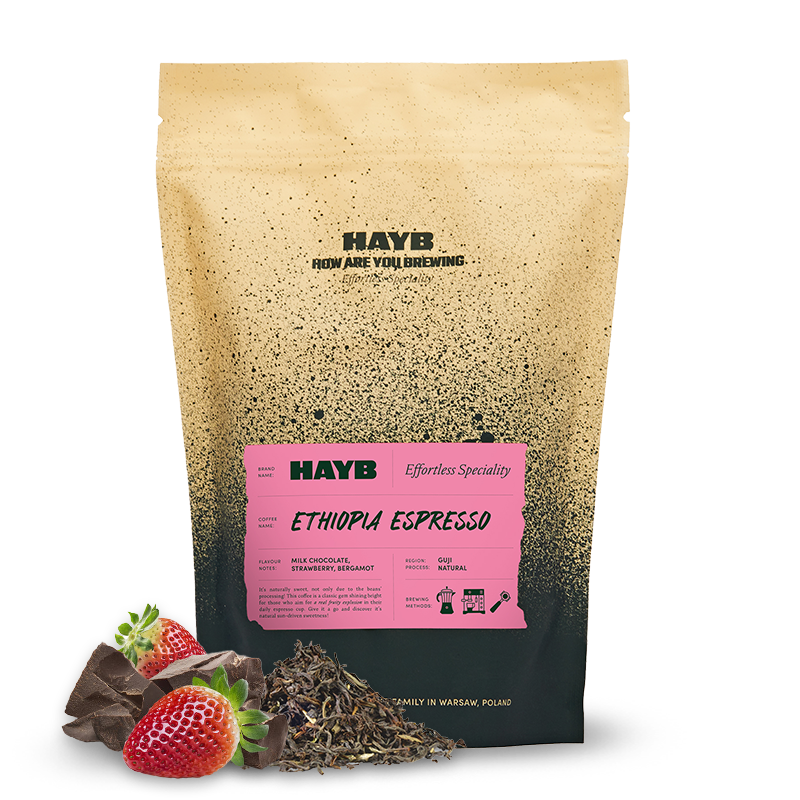 Specialty coffee HAYB Speciality Coffee Ethiopia GUJI ESPRESSO