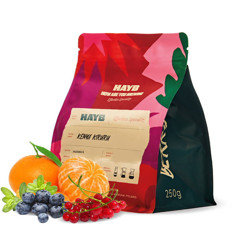 Specialty coffee HAYB Speciality Coffee Kenya KIRURU