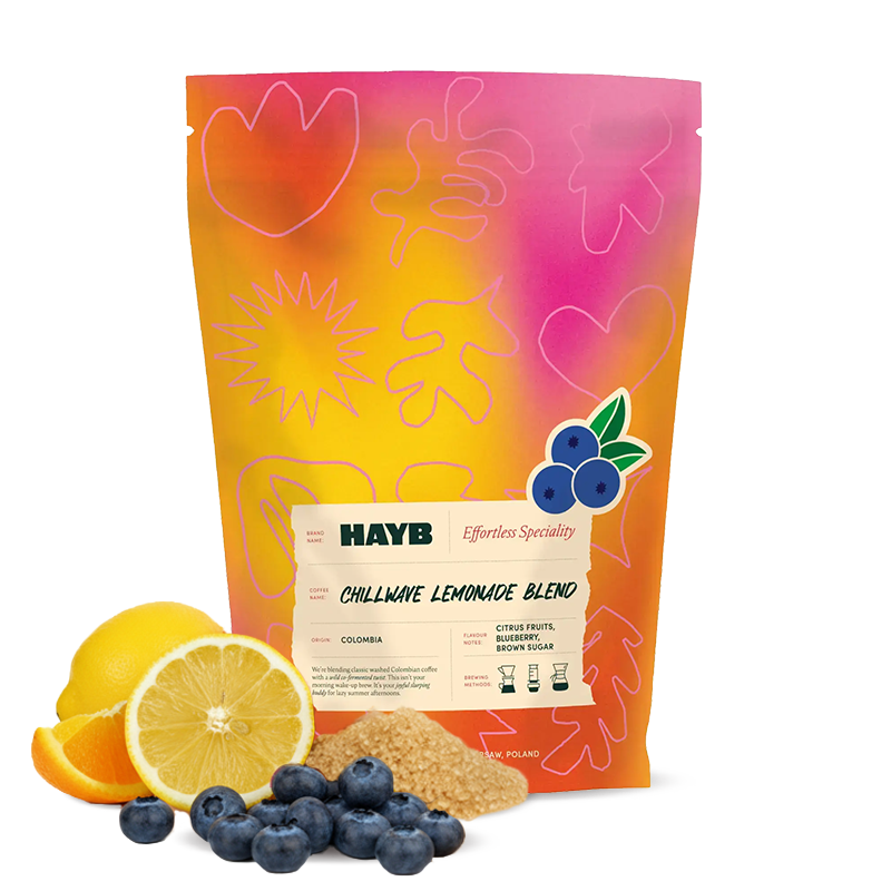 Specialty coffee HAYB Speciality Coffee CHILLWAVE LEMONADE Blend - Blueberry