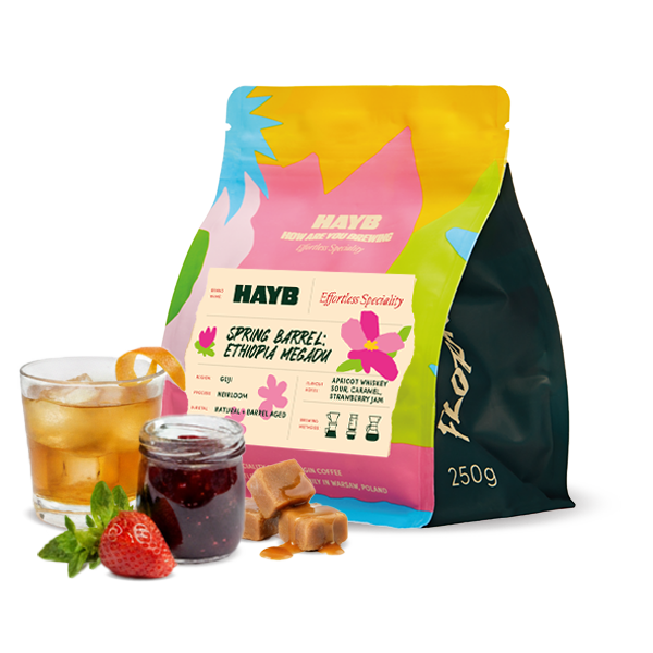 Specialty coffee HAYB Speciality Coffee Ethiopia SPRING BARREL - Spring Limited Edition