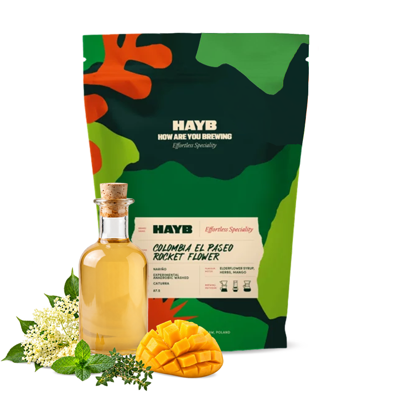 Specialty coffee HAYB Speciality Coffee Colombia EL PASEO ROCKET FLOWER