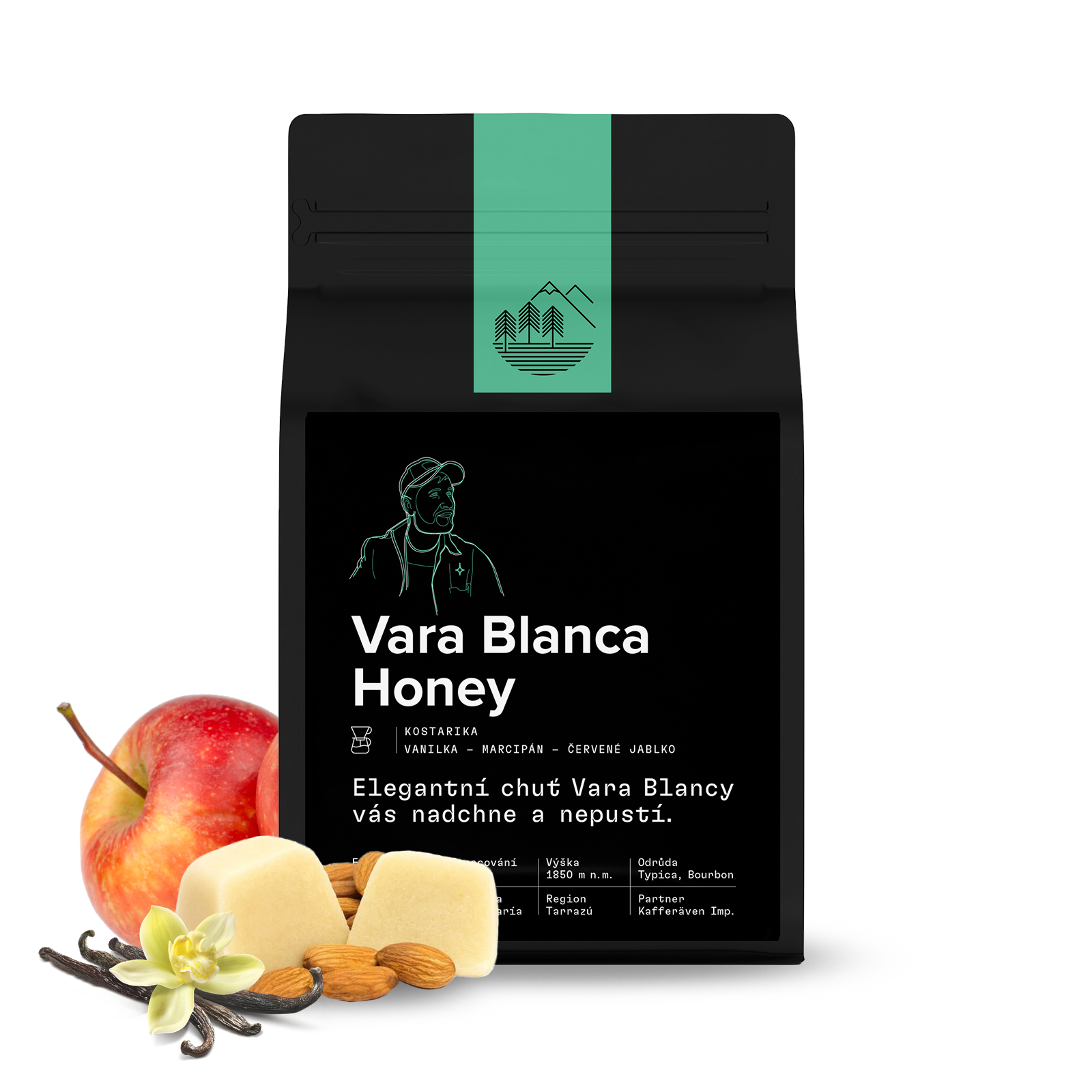 Specialty coffee Nordbeans Costa Rica VARA BLANCA HONEY - 2023