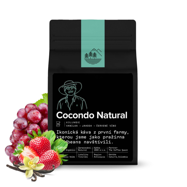 Specialty coffee Nordbeans Colombia COCONDO NATURAL - 2023