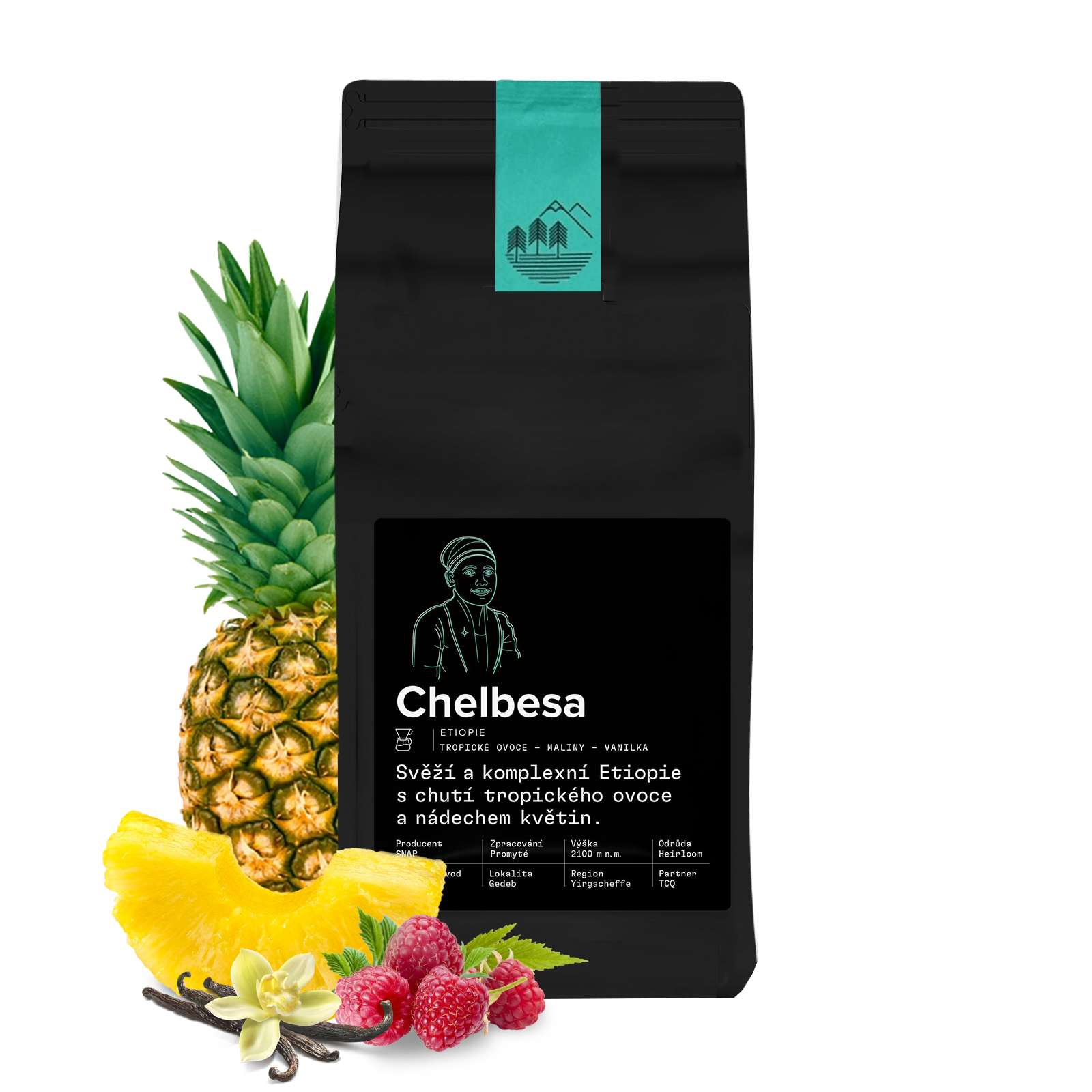 Specialty coffee Nordbeans Ethiopia CHELBESA - 1000g