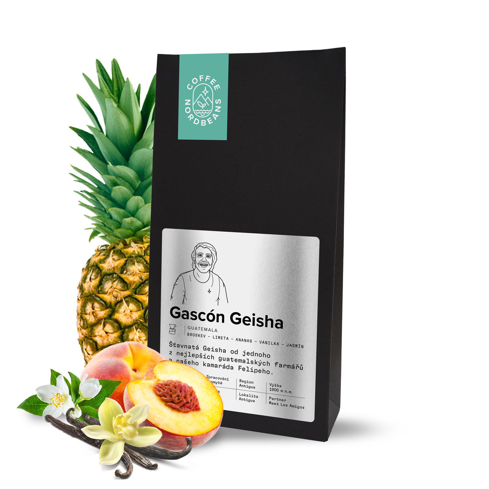 Specialty coffee Nordbeans Guatemala GASCON GEISHA