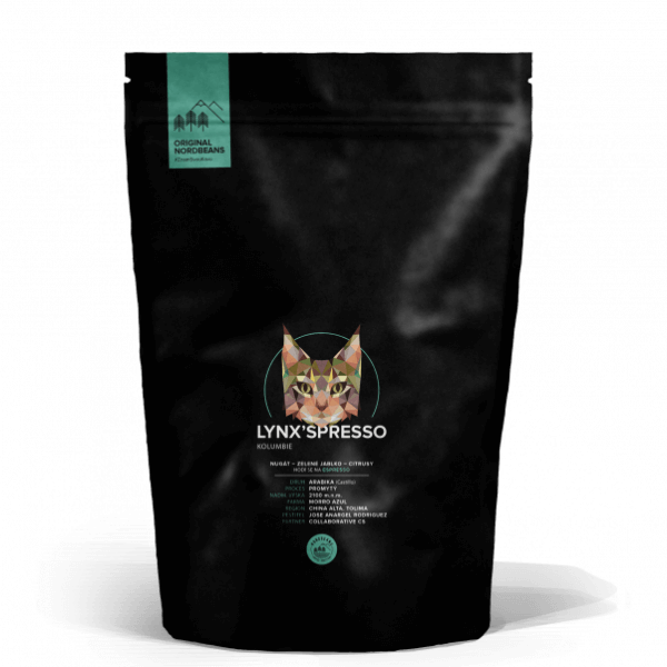 Specialty coffee Nordbeans Colombia LYNX´SPRESSO 2019