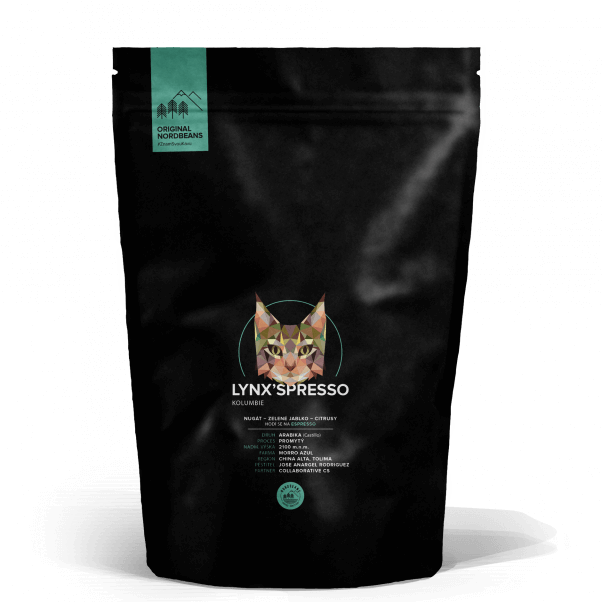 Specialty coffee Nordbeans Colombia LYNX´SPRESSO 2019