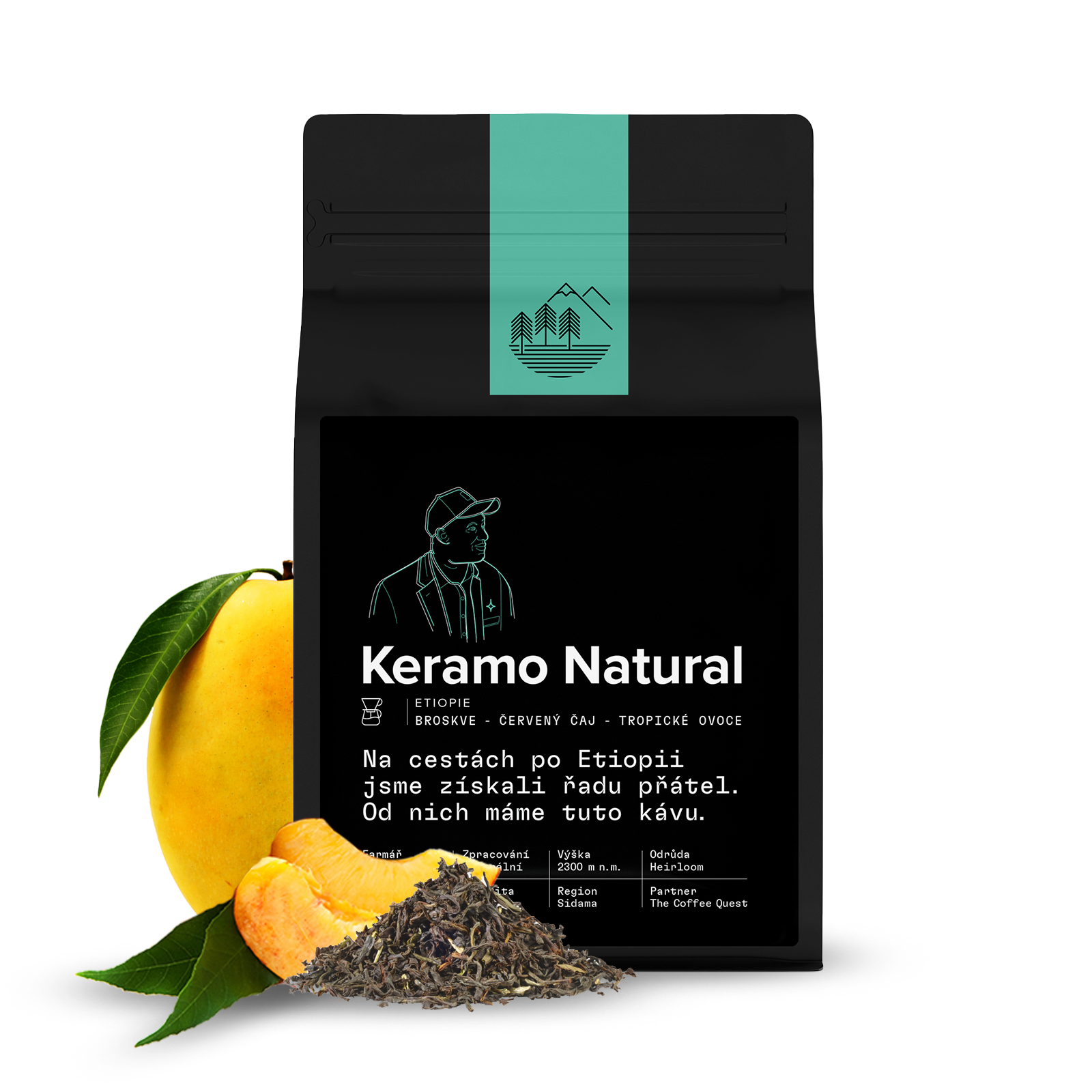 Specialty coffee Nordbeans Ethiopia KERAMO - natural - 2022