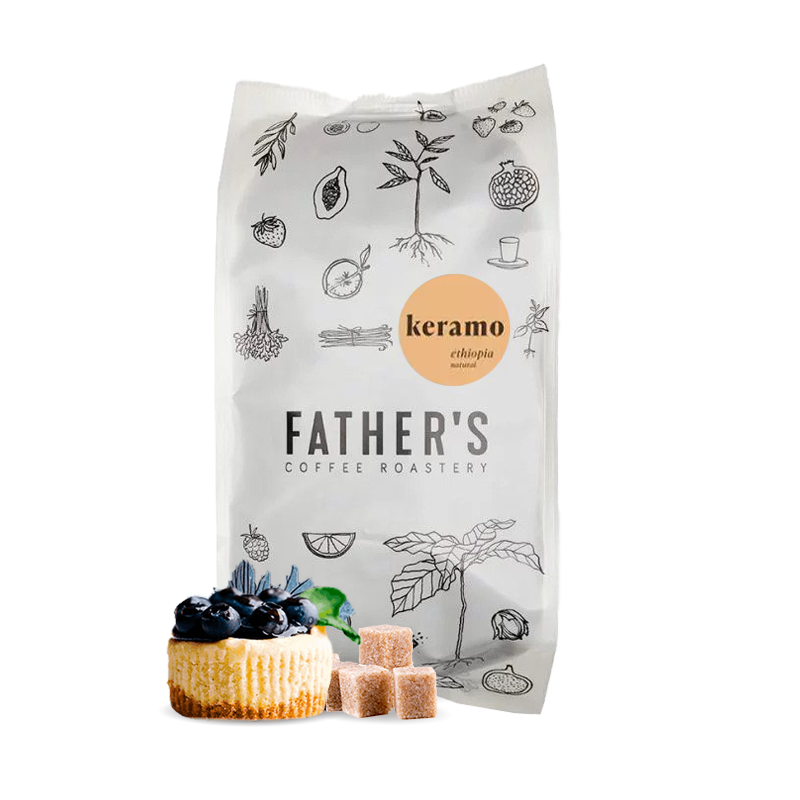 Specialty coffee Father's Coffee Roastery Ethiopia KERAMO NATURAL - 1000g