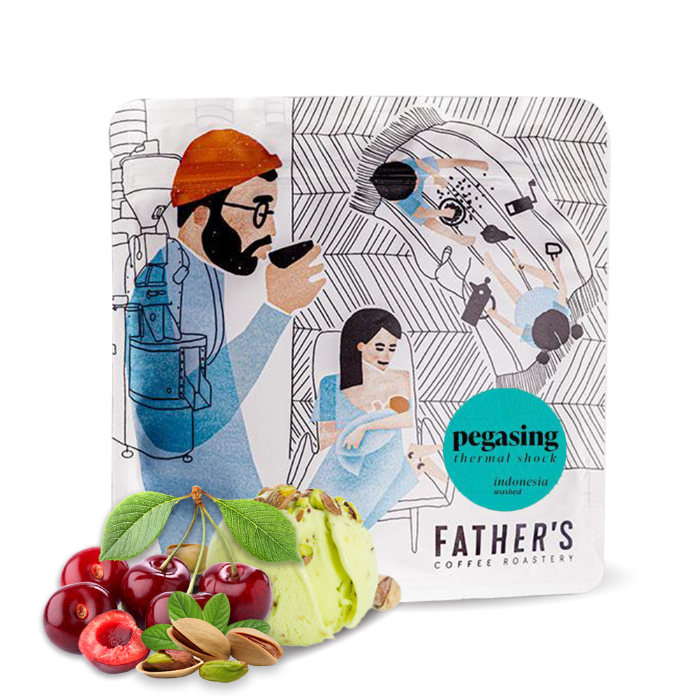 Specialty coffee Father's Coffee Roastery Indonesia PEGASING - thermal washed