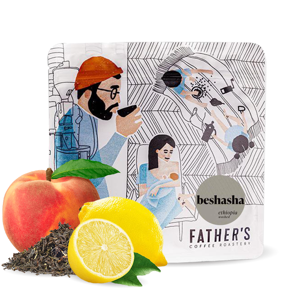 Specialty coffee Father's Coffee Roastery Ethiopia BESHASHA - espresso