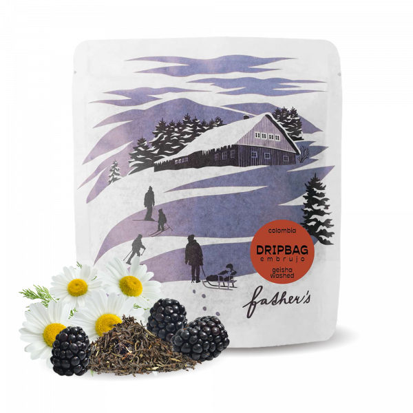 Specialty coffee Father's Coffee Roastery Colombia EL EMBRUJO - drip bags 5 pcs /bal