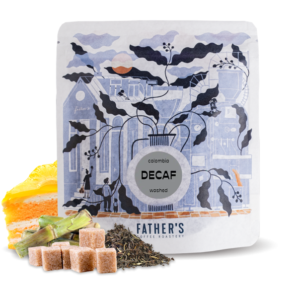 Specialty coffee Father's Coffee Roastery Colombia ATUNKAA - espresso - decaffeinated