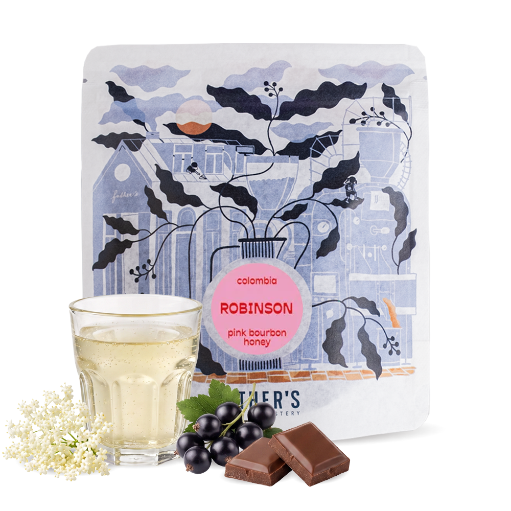 Specialty coffee Father's Coffee Roastery Colombia ROBINSON - Pink Bourbon