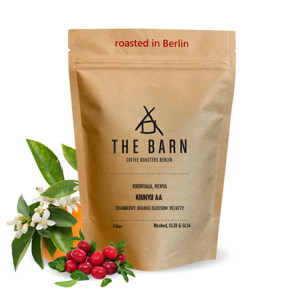 Specialty coffee The Barn Kenya KIUNYU AA