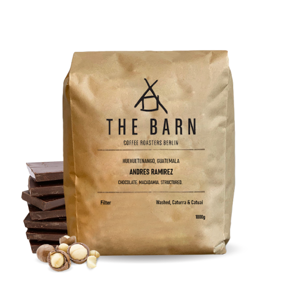 Specialty coffee The Barn Guatemala ANDRES RAMIREZ - 1000g