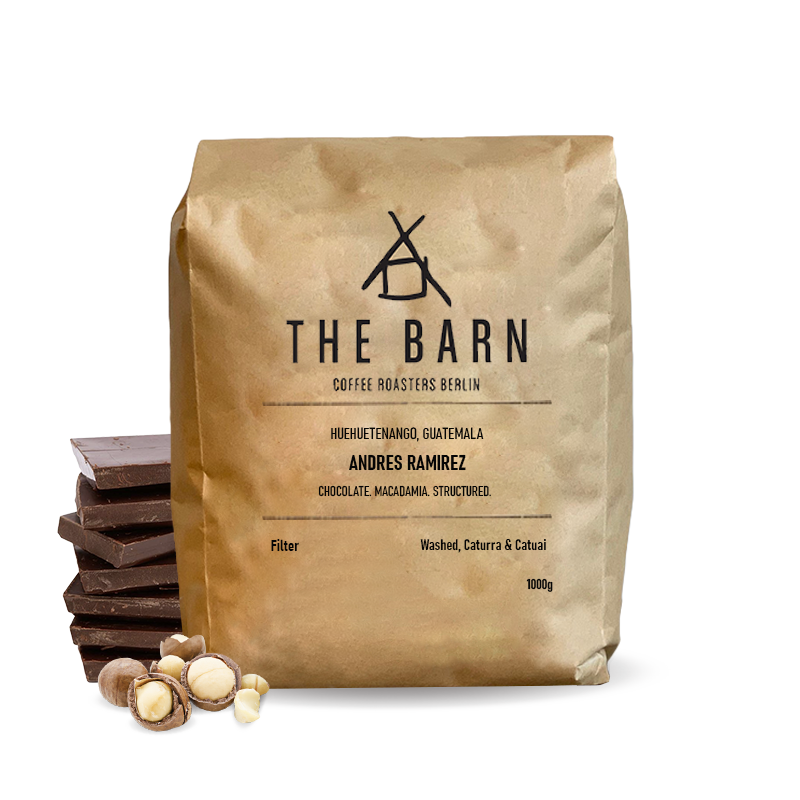 Specialty coffee The Barn Guatemala ANDRES RAMIREZ - 1000g