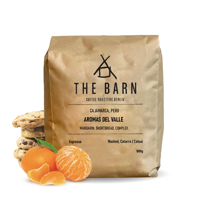 Specialty coffee The Barn Peru AROMAS DEL VALLE - 1000g