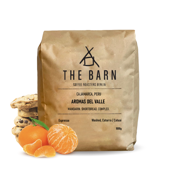 Specialty coffee The Barn Peru AROMAS DEL VALLE - 1000g