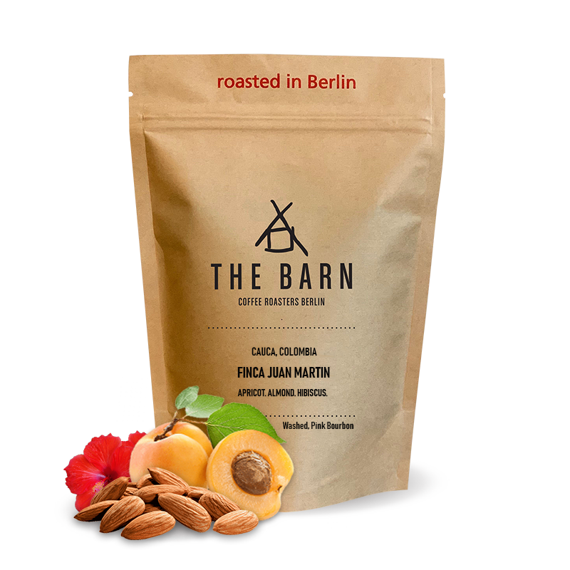 Specialty coffee The Barn Colombia JUAN MARTIN - pink bourbon