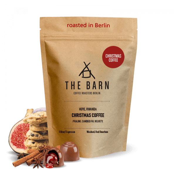 Specialty coffee The Barn Christmas Coffee Rwanda HUYE - limited edition