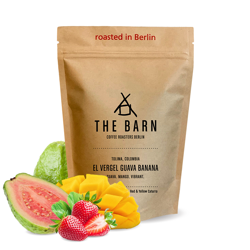 Specialty coffee The Barn Colombia GUAVA BANANA