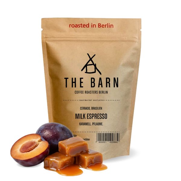 Specialty coffee The Barn Brazil MILK ESPRESSO