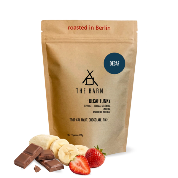 Specialty coffee The Barn Colombia DECAF FUNKY - decaffeinated