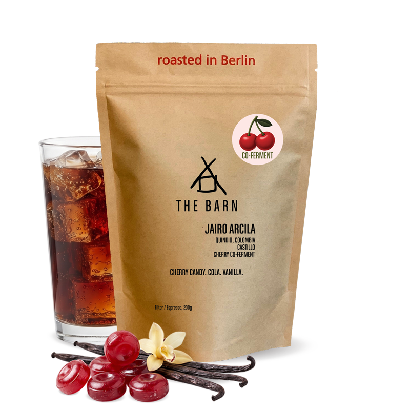 Specialty coffee The Barn Colombia JAIRO ARCILA