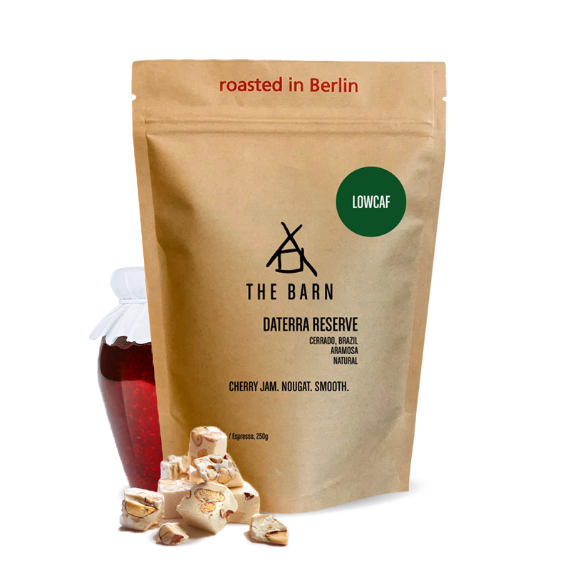 Specialty coffee The Barn Brazil DATERRA RESERVE  - low caf